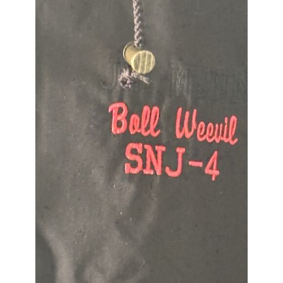 Tri Mountain 2XLT Boll Weevil SNJ-4 Hooded Bomber Jacket Aircraft Aviation - Picture 6 of 8